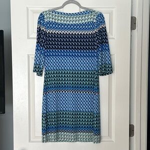 Donna Morgan Patterned Dress, size 6